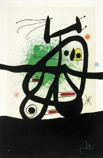 l'oiseau Mongol 1969 Limited Edition Print - Joan Miro l'oiseau Mongol 1969 Limited Edition Print - Joan Miro