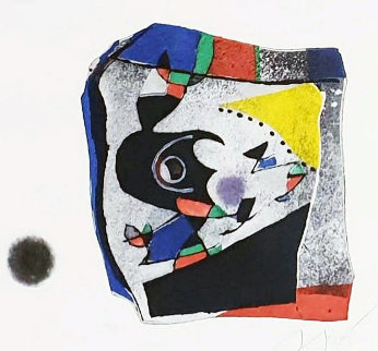 Gaudi IX 1979 Limited Edition Print - Joan Miro Gaudi IX 1979 Limited Edition Print - Joan Miro