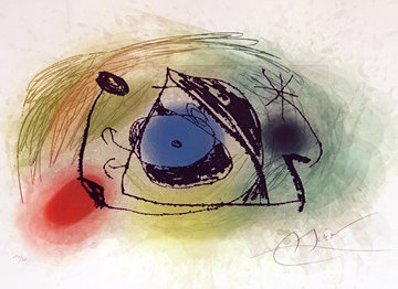La Musaraigne 1978 Limited Edition Print - Joan Miro La Musaraigne 1978 Limited Edition Print - Joan Miro