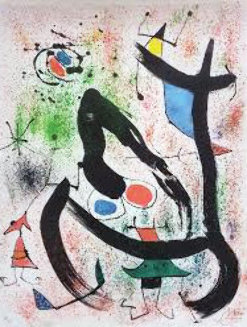 Seers IV (Les Voyants), M.664, 1970 HS Limited Edition Print by Joan Miro
