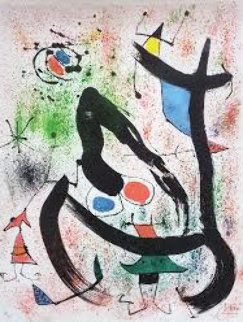 Seers IV (Les Voyants), M.664, 1970 HS Limited Edition Print - Joan Miro Seers IV (Les Voyants), M.664, 1970 HS Limited Edition Print - Joan Miro