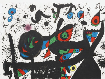 Homenatge a Joan Prats 1969 HS Limited Edition Print - Joan Miro Homenatge a Joan Prats 1969 HS Limited Edition Print - Joan Miro