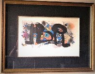 Lithographe II AP 1975 HS Limited Edition Print by Joan Miro - 1