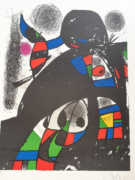 San Lazzaro Et Ses Amis 1975 HS Limited Edition Print by Joan Miro