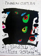 Omnium Cultural Poster, Barcelona Poster 1974 Limited Edition Print by Joan Miro - 0