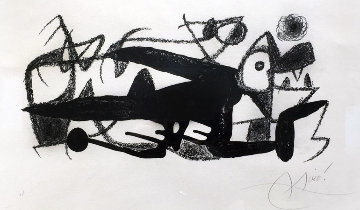 l' Escalateur 1975 HS Limited Edition Print - Joan Miro l' Escalateur 1975 HS Limited Edition Print - Joan Miro