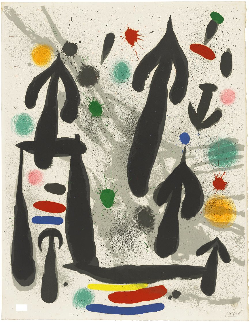 Perseides IV 1970 HS Limited Edition Print by Joan Miro Perseides IV 1970 HS Limited Edition Print by Joan Miro
