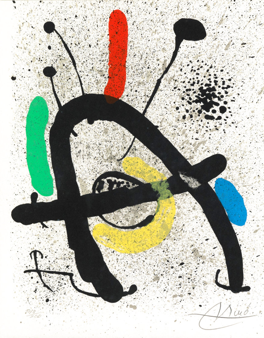 Cahier D’ombres 1971 HS Limited Edition Print by Joan Miro Cahier D’ombres 1971 HS Limited Edition Print by Joan Miro