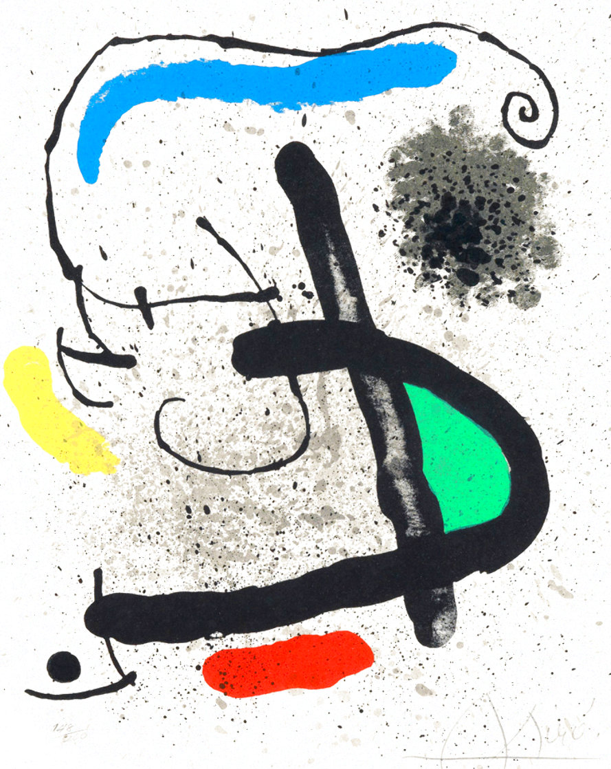 Cahier D’ombres 1971 HS Limited Edition Print by Joan Miro