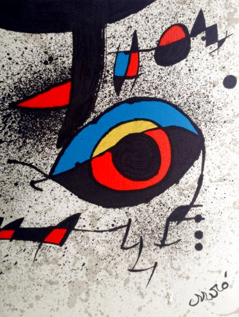 United Nations Peace Keeping Operations 1980 Limited Edition Print by Joan Miro