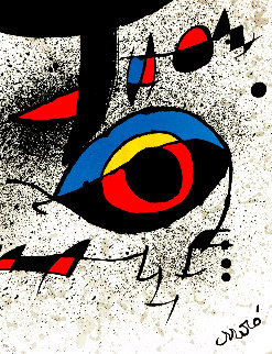 United Nations Peace Keeping Operations 1980 Limited Edition Print - Joan Miro