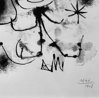 Album 13: Plate 1 1948 HS Limited Edition Print - Joan Miro Album 13: Plate 1 1948 HS Limited Edition Print - Joan Miro
