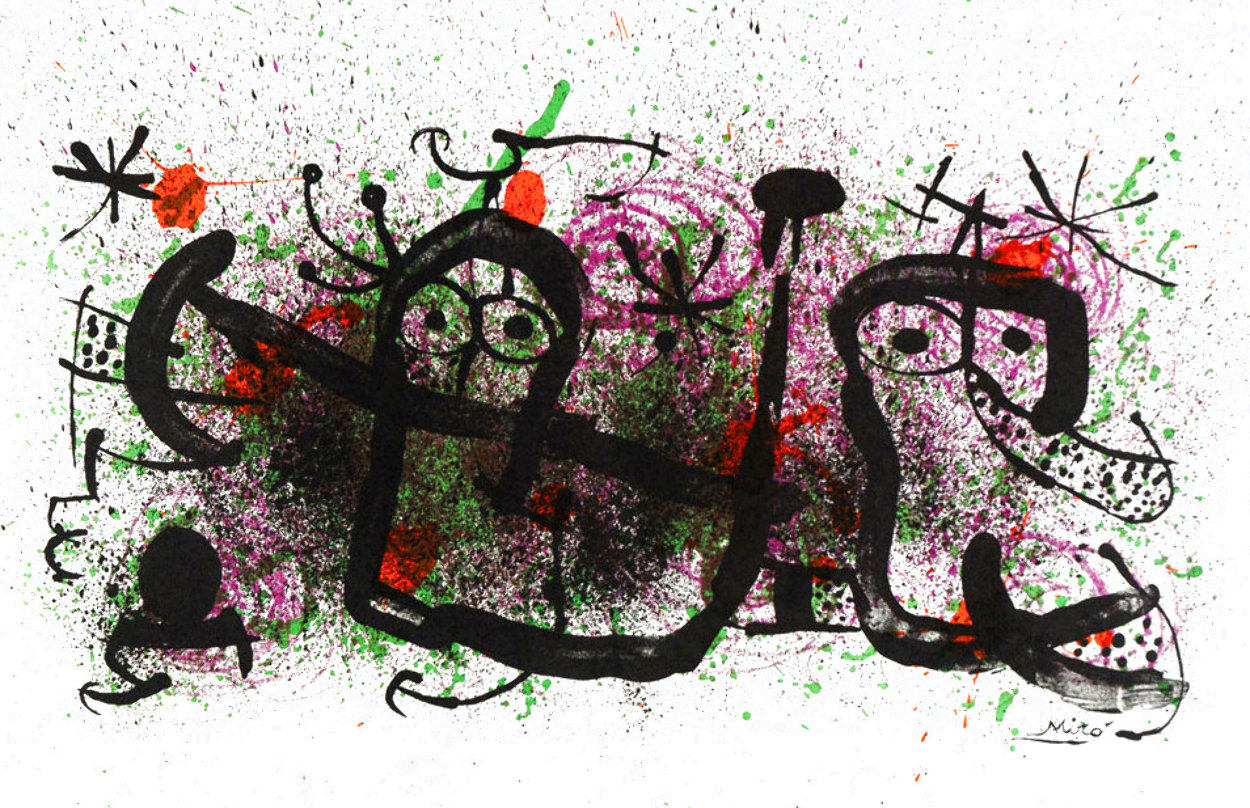 Proverbs Limited Edition Print by Joan Miro Proverbs Limited Edition Print by Joan Miro