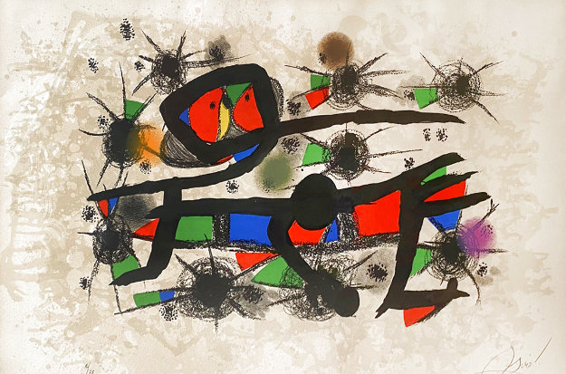 Peinture = Poesie 1976 HS Limited Edition Print - Joan Miro