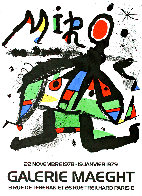 Galerie Maeght Exhibition Poster 1979  Limited Edition Print by Joan Miro - 0