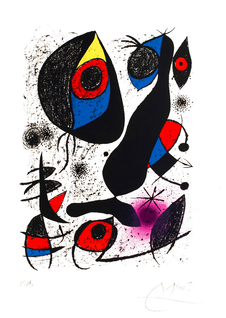 Miro a L’encre 1972 HS Limited Edition Print by Joan Miro