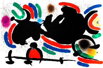 Mir贸 Lithographe I (Maeght 860) 1972 HS Limited Edition Print - Joan Miro Mir贸 Lithographe I (Maeght 860) 1972 HS Limited Edition Print - Joan Miro