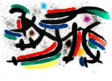Miro Lithographe I (Maeght 865) 1972 HS Limited Edition Print - Joan Miro Miro Lithographe I (Maeght 865) 1972 HS Limited Edition Print - Joan Miro