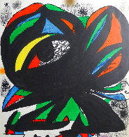 Fundació Joan Miró’ Barcelona Exhibition Poster 1975 Limited Edition Print by Joan Miro - 2 Fundació Joan Miró’ Barcelona Exhibition Poster 1975 Limited Edition Print by Joan Miro - 2
