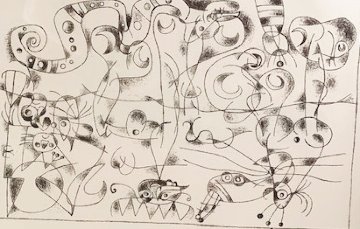 King Ubu IV, 1966 HS Limited Edition Print - Joan Miro