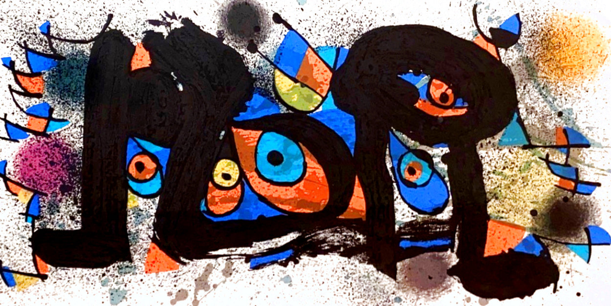 Sculpture I EA 1975 HS Limited Edition Print by Joan Miro Sculpture I EA 1975 HS Limited Edition Print by Joan Miro