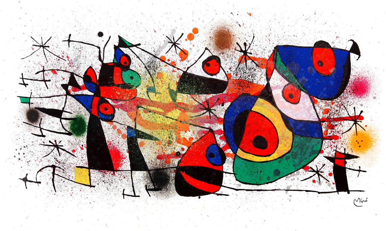 Ceramiques 1993 Limited Edition Print by Joan Miro
