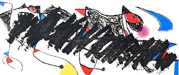 Par-dessus La Hai / View Over the Hedge 1975 HS  Limited Edition Print - Joan Miro