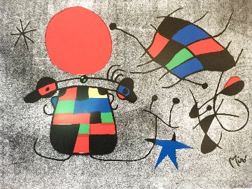 Evening 1980 Limited Edition Print - Joan Miro