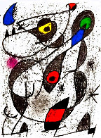 à l'encre 1972 Set of 2 Lithographs Limited Edition Print by Joan Miro - 0
