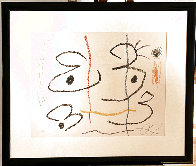 Plate of the Album 21 Portfolio 1979 HS Limited Edition Print by Joan Miro - 1