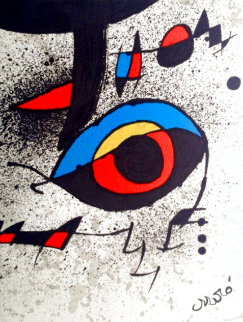 United Nations Peace Keeping Operation 1980 Limited Edition Print by Joan Miro