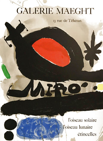 Galerie Maeght Arte Paris 1967 - France Limited Edition Print - Joan Miro