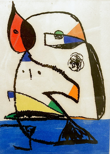 Homage to Skira 1977 HS Limited Edition Print by Joan Miro