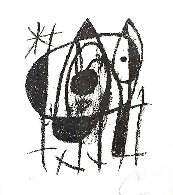 Escultor HC HS Limited Edition Print by Joan Miro Escultor HC HS Limited Edition Print by Joan Miro