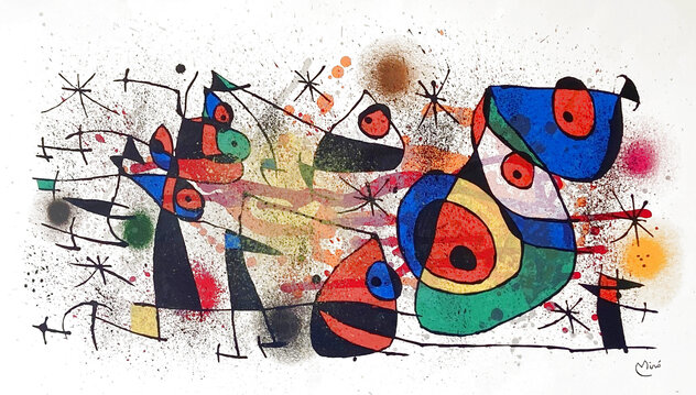 Ceramique: Mourlot Limited Edition Print by Joan Miro Ceramique: Mourlot Limited Edition Print by Joan Miro