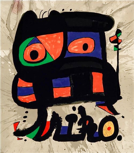 Un Cami Compartit 1975 HS Limited Edition Print - Joan Miro