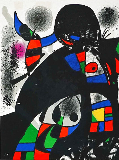 Hommage a San Lazarro HC 1975 HS by Joan Miro