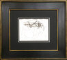 Paysage Anime Crayon Drawing - 1977 12x9 HS Drawing by Joan Miro - 1