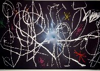 L'invitee Du Dimanche, Fond Noir I HS Limited Edition Print by Joan Miro - 2 L'invitee Du Dimanche, Fond Noir I HS Limited Edition Print by Joan Miro - 2