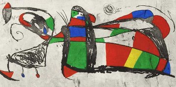 Tres Joans 1978 HS Limited Edition Print - Joan Miro
