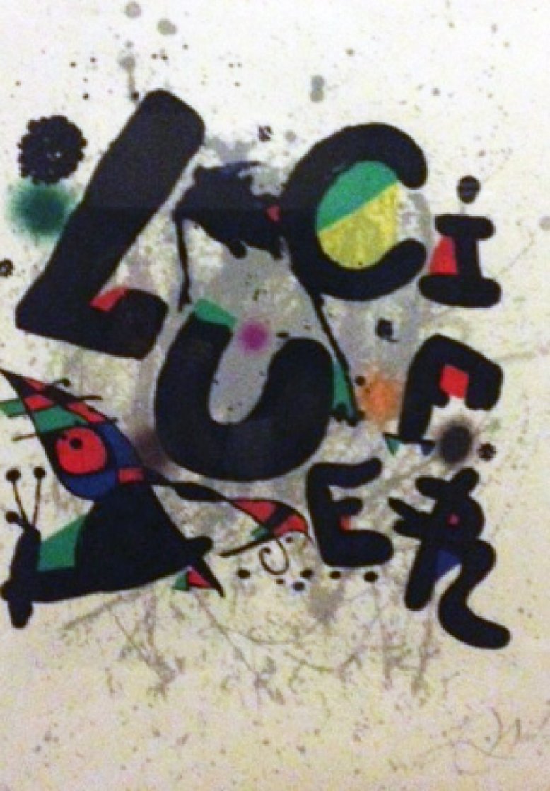 Lucifer 1979 HS Limited Edition Print by Joan Miro Lucifer 1979 HS Limited Edition Print by Joan Miro