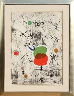 Serie Personatges I Estels: Plate 1 1979 HS Limited Edition Print by Joan Miro - 1