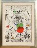 Serie Personatges I Estels: Plate 1 1979 HS Limited Edition Print by Joan Miro - 1