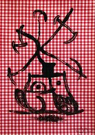 La Dame Aux Damiers (The Lady Playing Checkers) 1969 HS Limited Edition Print by Joan Miro - 6 La Dame Aux Damiers (The Lady Playing Checkers) 1969 HS Limited Edition Print by Joan Miro - 6