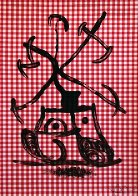 La Dame Aux Damiers (The Lady Playing Checkers) 1969 HS Limited Edition Print by Joan Miro - 0