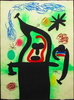 La Harpie 1969 37x28 Limited Edition Print - Joan Miro La Harpie 1969 37x28 Limited Edition Print - Joan Miro