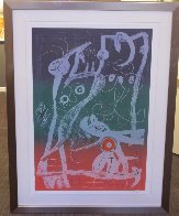 Le Delire du Couturier Bleu Rouge Vert 1969 Limited Edition Print by Joan Miro - 2 Le Delire du Couturier Bleu Rouge Vert 1969 Limited Edition Print by Joan Miro - 2