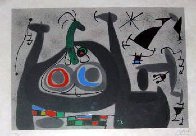 Le Lezard Aux Plumes D'or 1971 Limited Edition Print by Joan Miro - 1