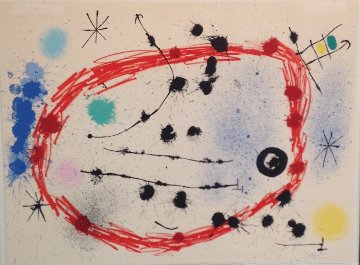 Broken Circle 1964 HS Limited Edition Print - Joan Miro Broken Circle 1964 HS Limited Edition Print - Joan Miro