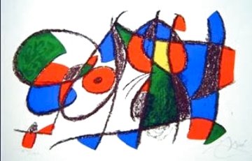 Lithograph VIII Volume II, Maeght, 1044 1975 HS Limited Edition Print - Joan Miro Lithograph VIII Volume II, Maeght, 1044 1975 HS Limited Edition Print - Joan Miro